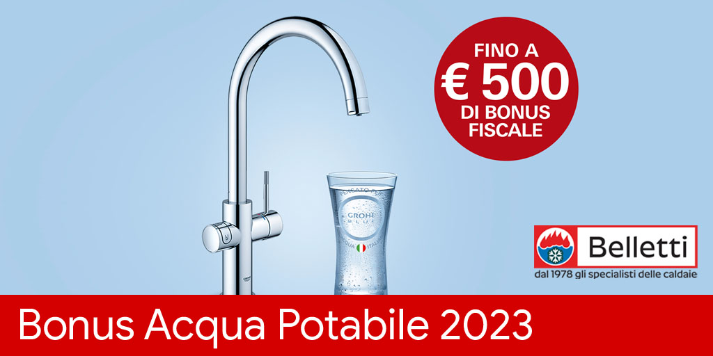 Bonus Acqua Potabile 2023 a Rovigo